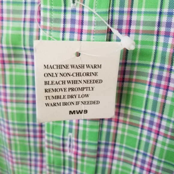 NWT Polo Ralph Lauren Plaid Button Down SIZE MEDIU - Picture 6 of 8